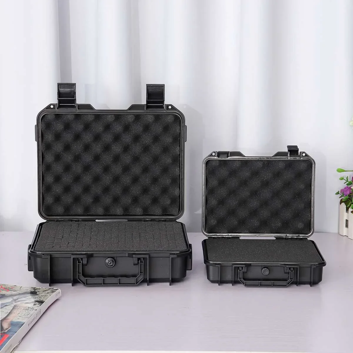 Waterproof Protective Tool Case Box Hard Carry Tool Storage Container Flight Case Camera Photography Tools Storage Box Organizer