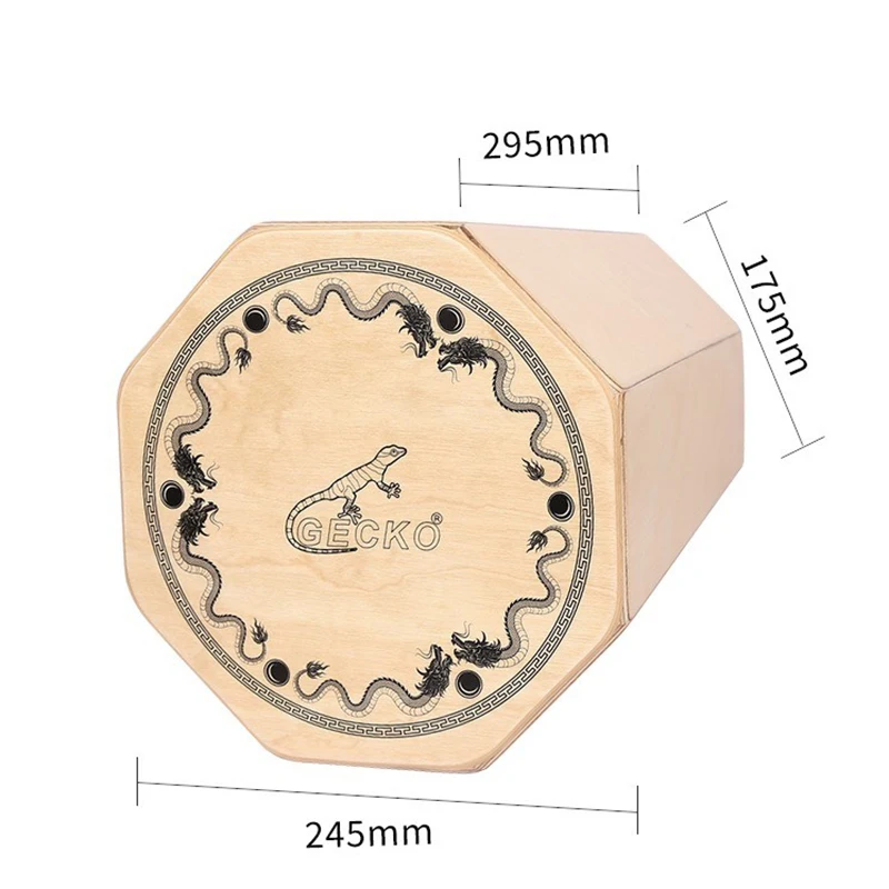 Tambor Bongo portátil, caja de Cajon de madera, tambor, tambores musicales, meditación, adultos, principiantes, instrumento Musical profesional de percusión