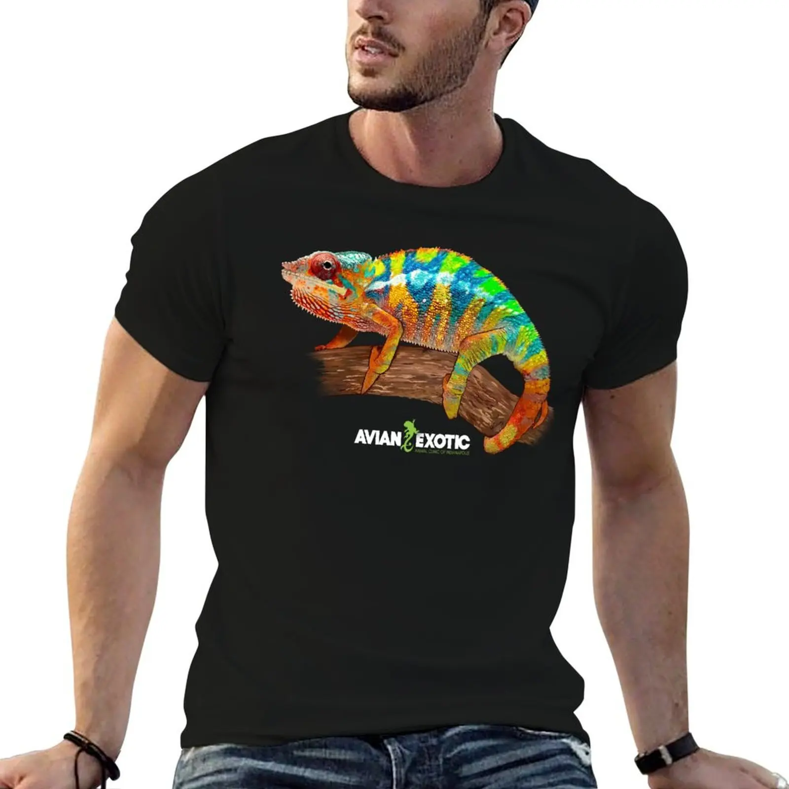 

Chameleon T-Shirt street wear aesthetic clothes men t shirts