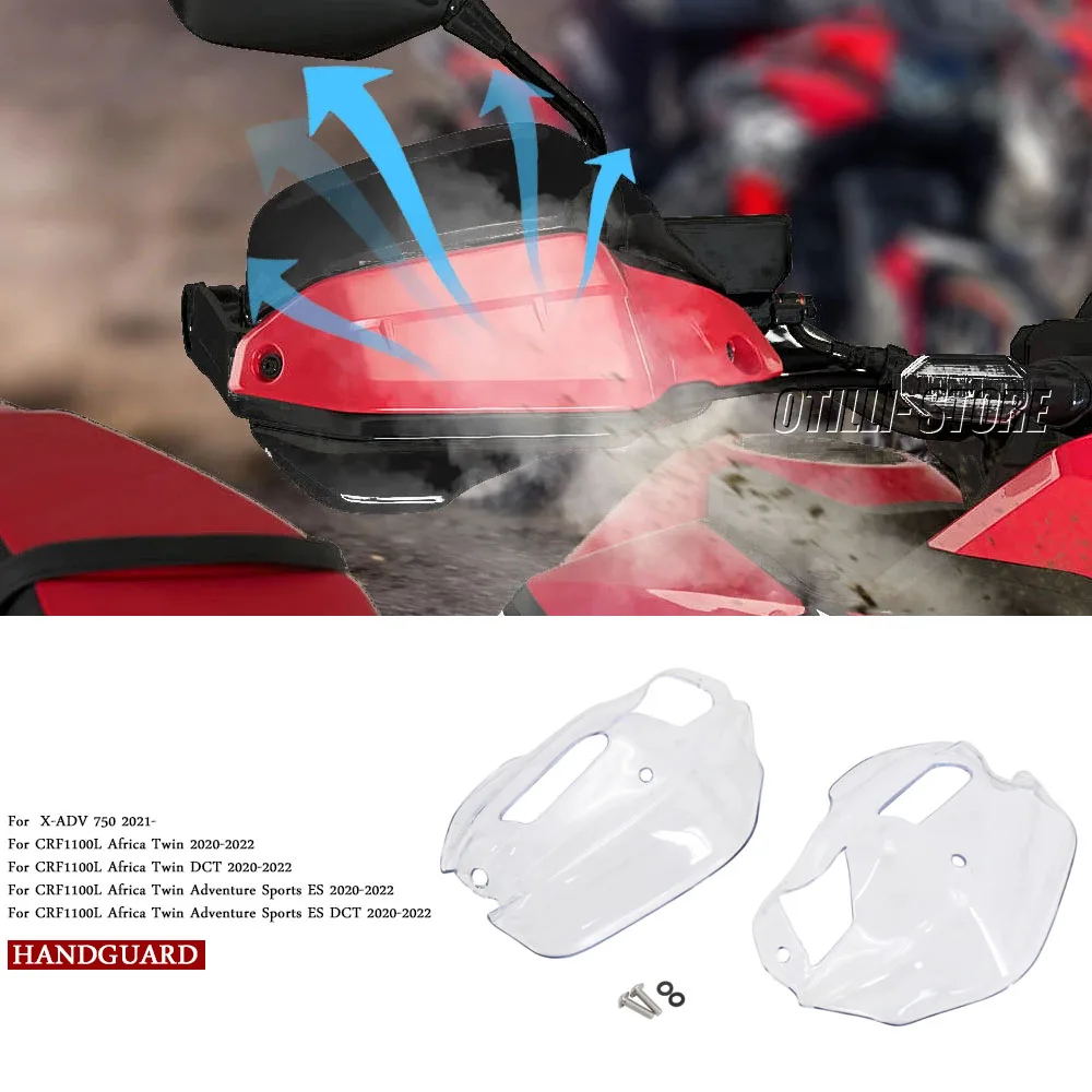 

X-ADV 750 2021 2022Handguard Hand Shield Protector Windshield FOR HONDA CRF1100L crf1100l Africa Twin Adventure Sports 2020-