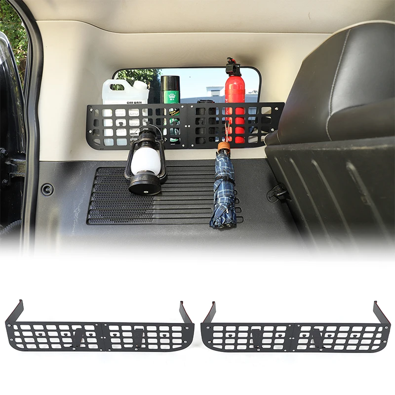 

For 2005 - 2009 Hummer H3 Car Rear Trunk Side window Storage Box Holder organizer Interior Auto Aaccessories