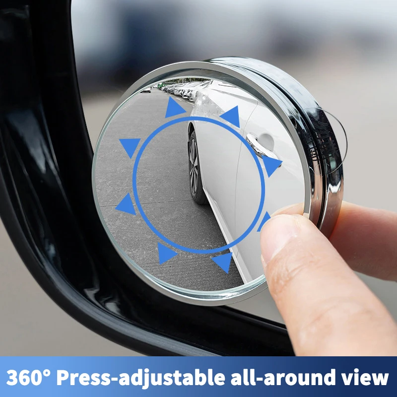 Blind spot mirror for reversing, parking assist rearview mirror, car safety rearview mirror, auto safety accessory, suitable for all car models