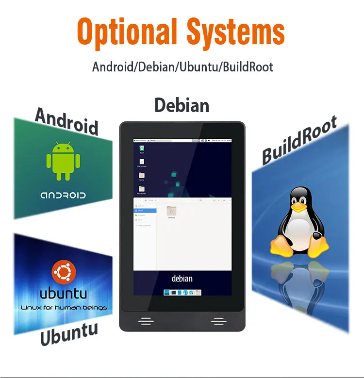 Patient Reception 8 Inch Vesa Mount RK3566 Android Smart Touch Android 11 POE Display With 2D Barcode QR Code Scanner