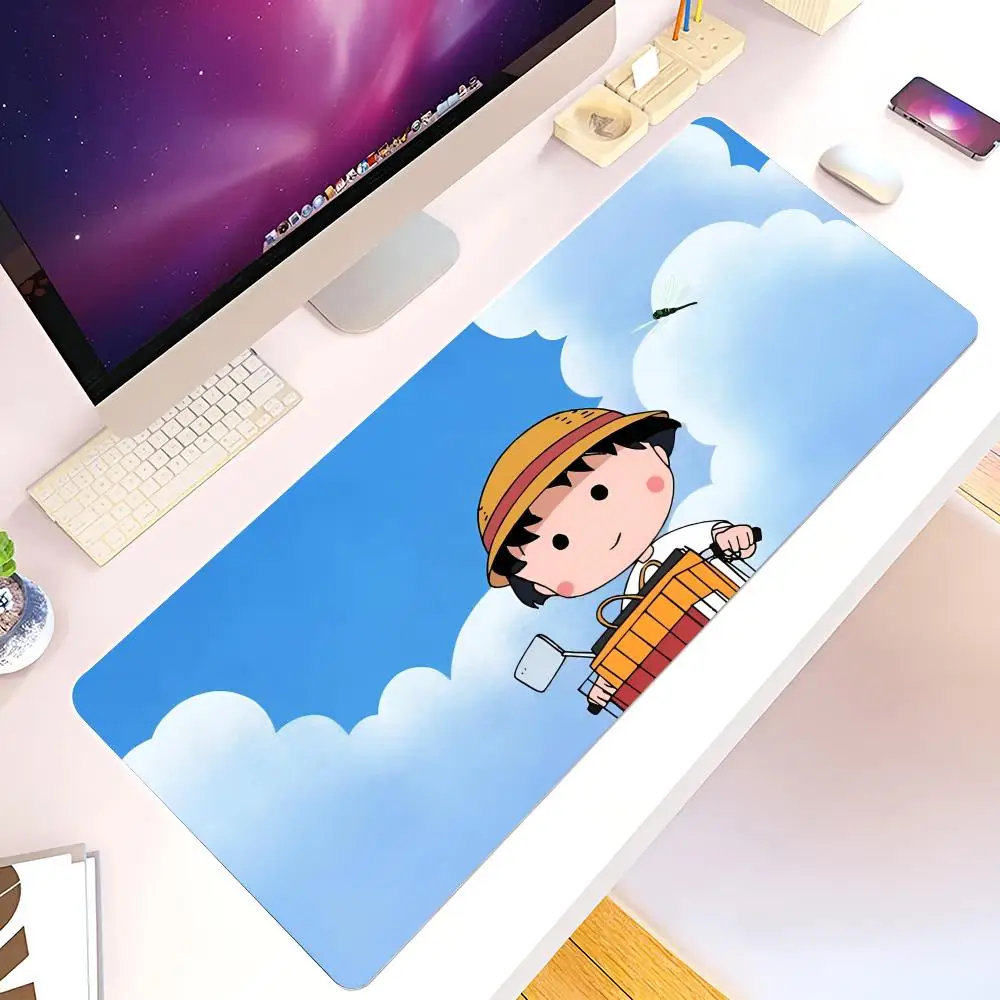 C-Chibi Maruko C-Chans     Mouse Pad Game mouse pad face gamer desk pad mouse pad carpet accessories table pad
