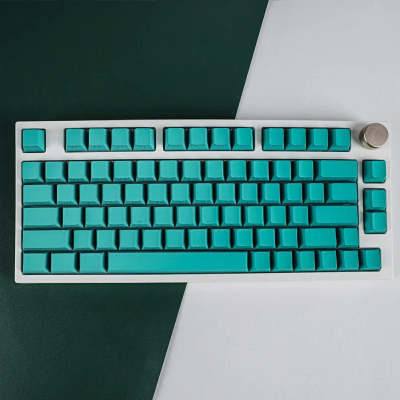 133 Keys Keycaps for Mechanical Keyboard Marrs Green Side Print PBT Double Shot OEM Height AULA F75 GK61 Anne Pro 2 Game PC