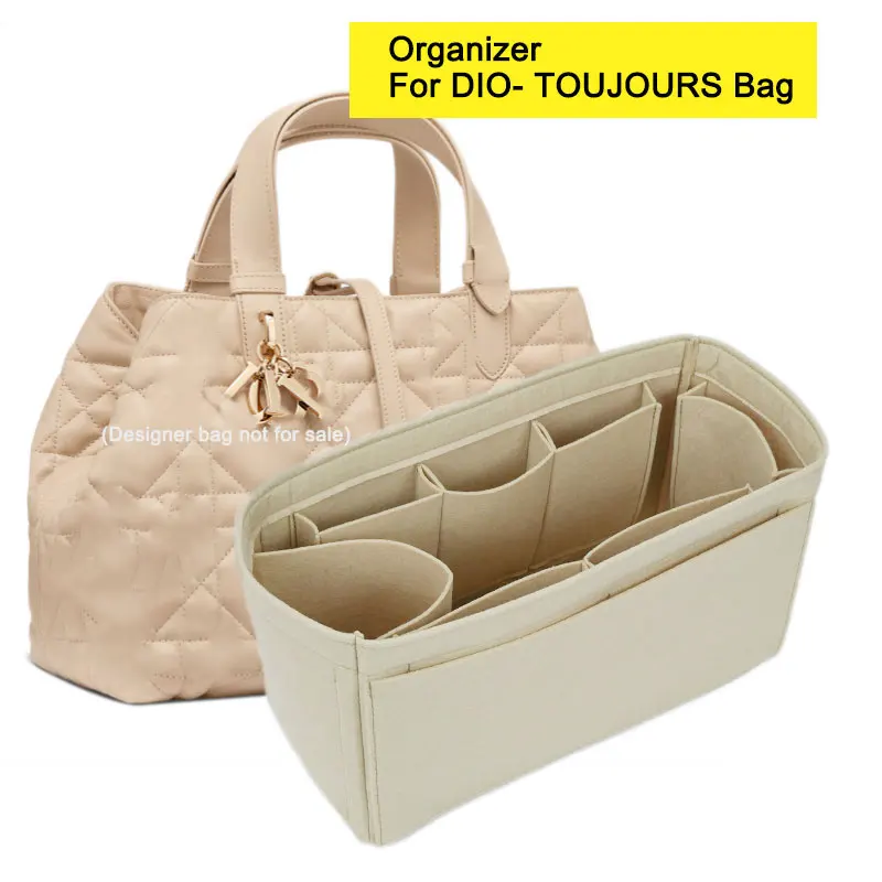 Purse Organizer For Toujours Bag | Tote Bag Organizer | Designer Handbag Organizer | Bag Liner | Purse Insert | Purse Storage