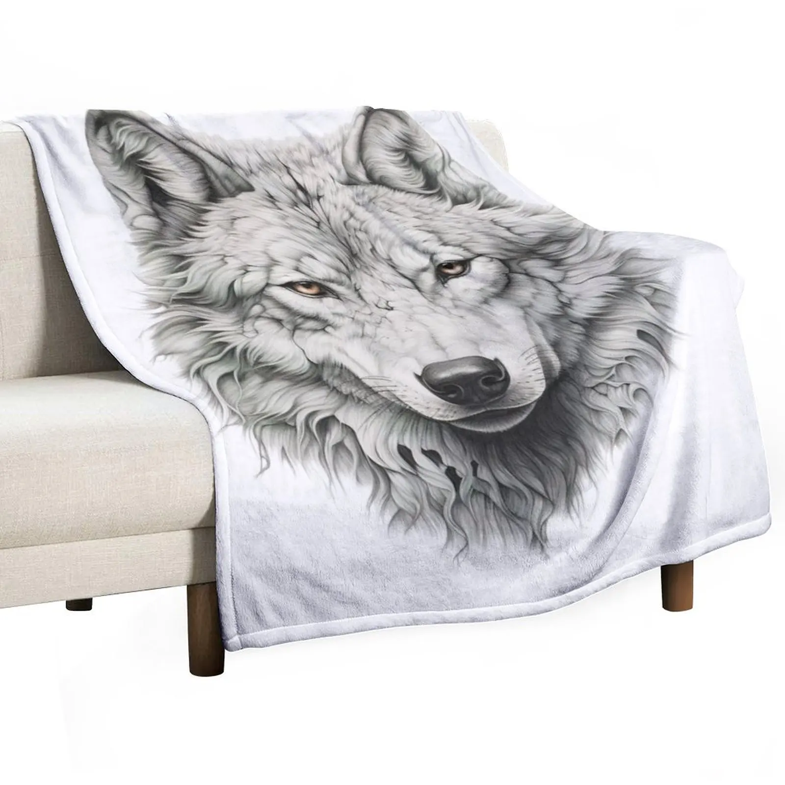 Wolf Quest Throw Blanket blankets ands Decoratives Stuffeds Quilt For Decorative Sofa Fashion Sofas Blankets