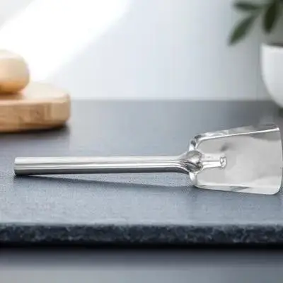 مغرفة رماد لموقد الخشب، مجرفة بديلة للفحم، مقبض طويل، معاول داخلية شديدة التحمل، فحم رماد شديد التحمل