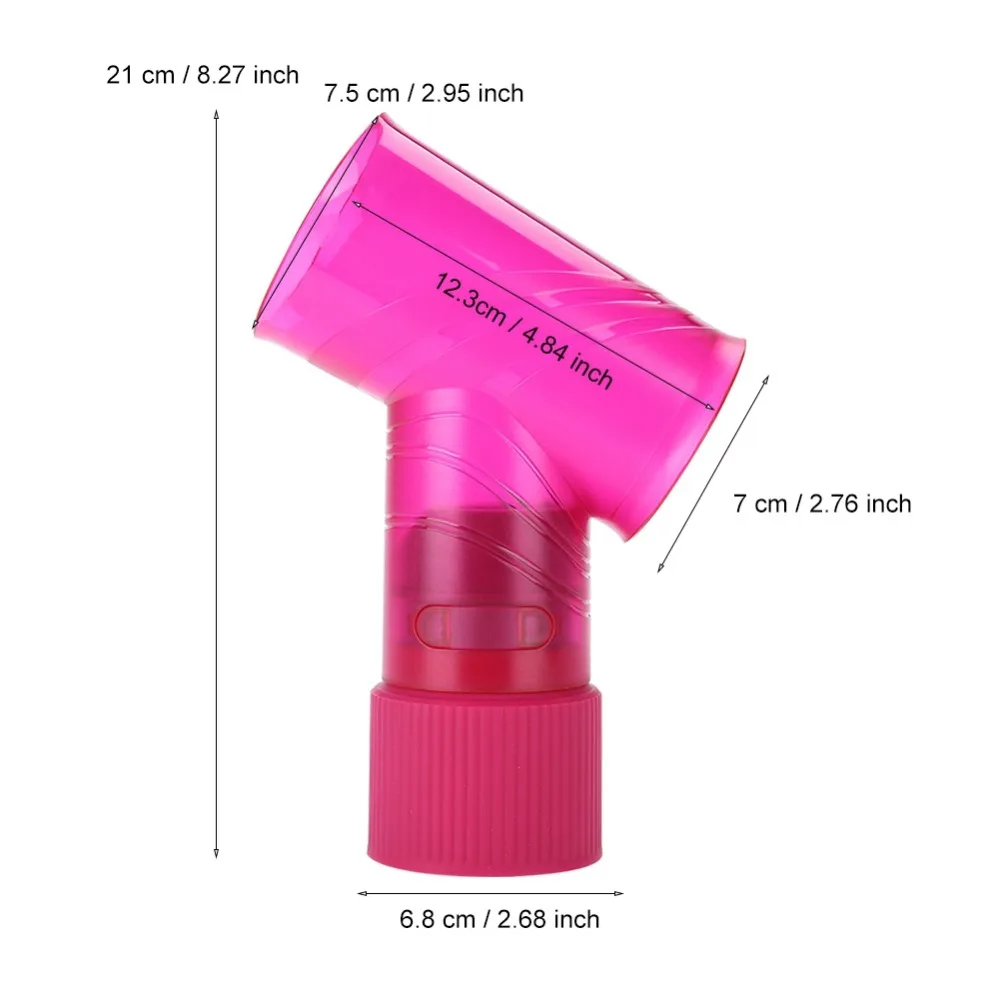 Picture 7: Home Use Portable Hair Dryer Diffuser Quick Drying Durable Hair Curls Diffuser Professional Pink Spin Hair Diffuser Salon Use