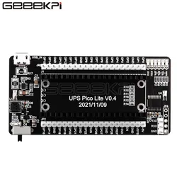 GeeekPi Raspberry Pi Pico/Pico W  UPS  Plug & Play Supports 18650 Lithium Battery Only