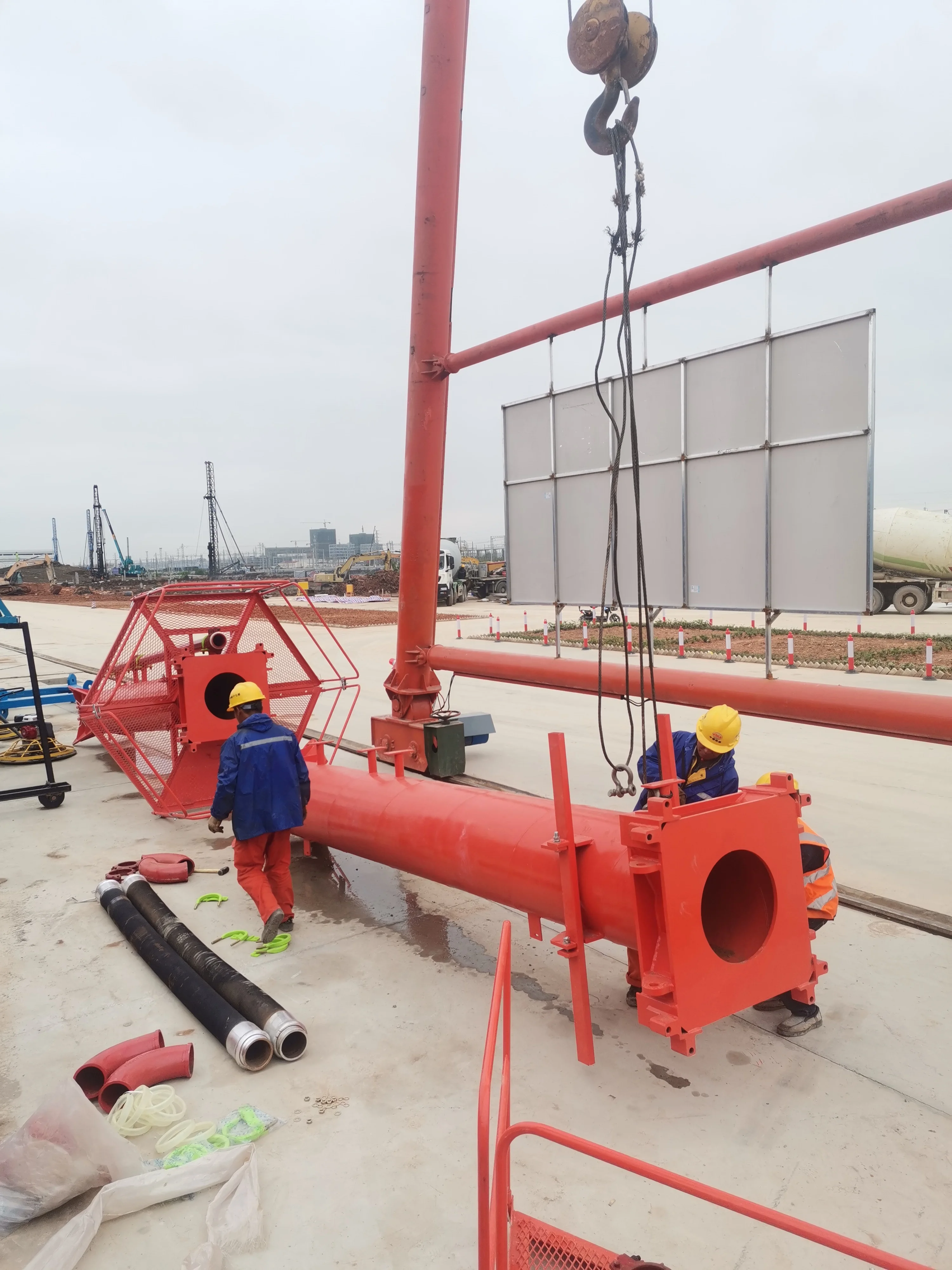 مضخة خرسانة ثابتة لوضع الخرسانة HGY19 مع هيكل مدمج بسعر المصنع في الصين