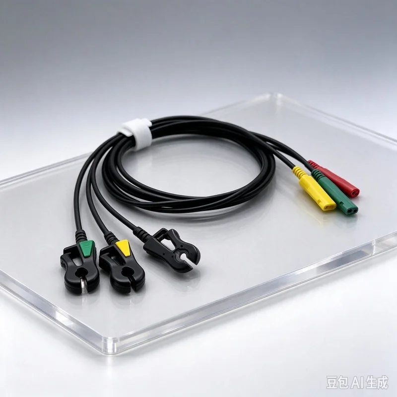 Cable FOR IVY 3150 3000 101R 3-Lead Carbon Fiber Anti-Interference ECG Wire