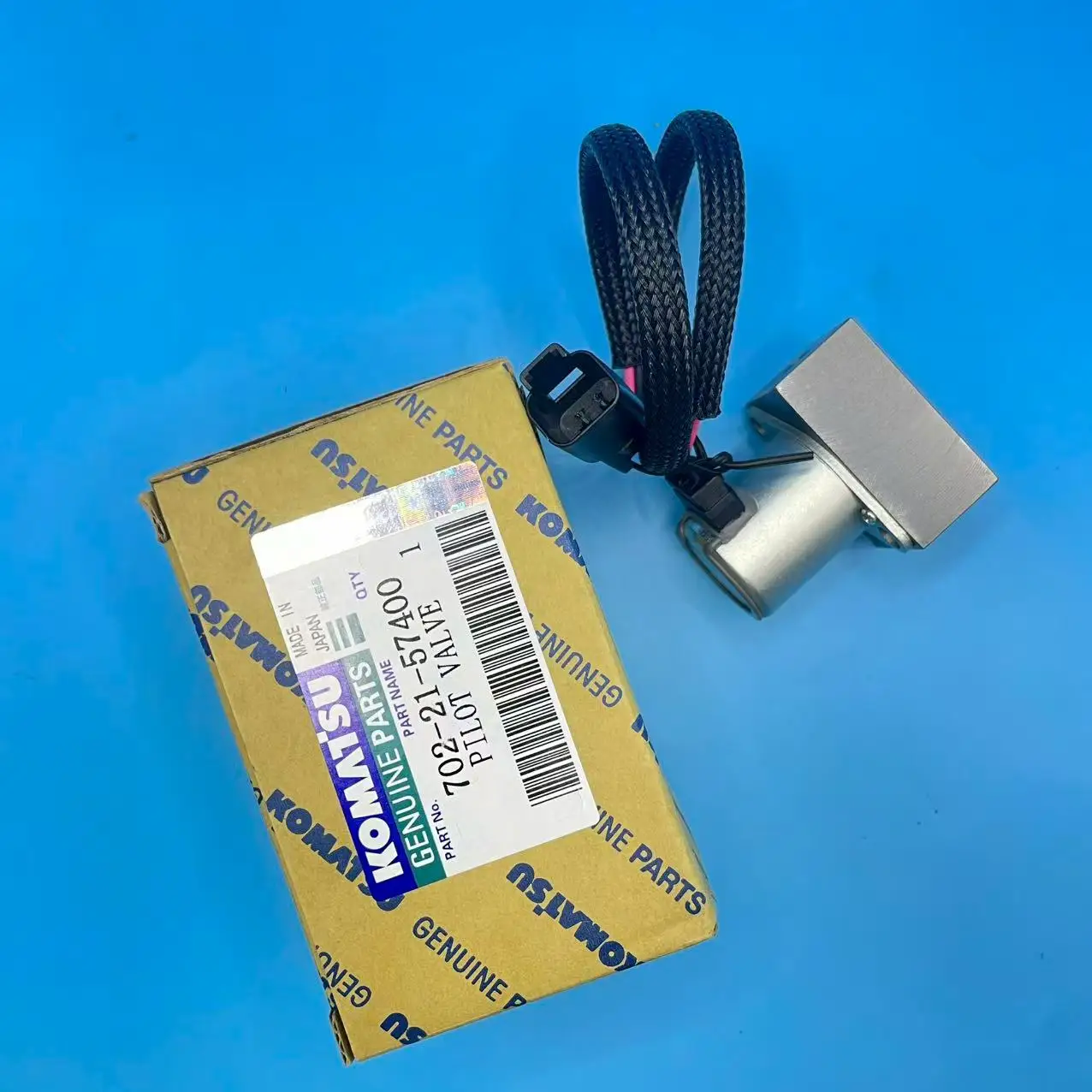 Komatsu PC200-7 PC220-7 PC200-8 유압 펌프 솔레노이드 밸브 7022157400 용 702-21-57400