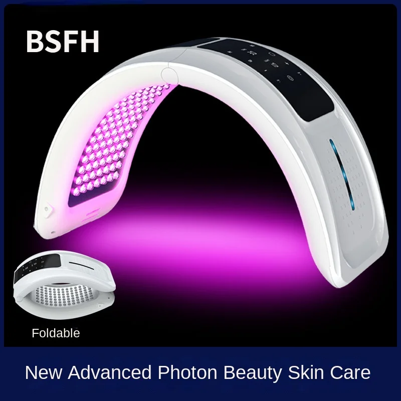 

Colorful Photon Rejuvenation and Brightening, Reducing Wrinkles, Acne Blemishes LED Face Shield Foldable Headlight Spectrometer