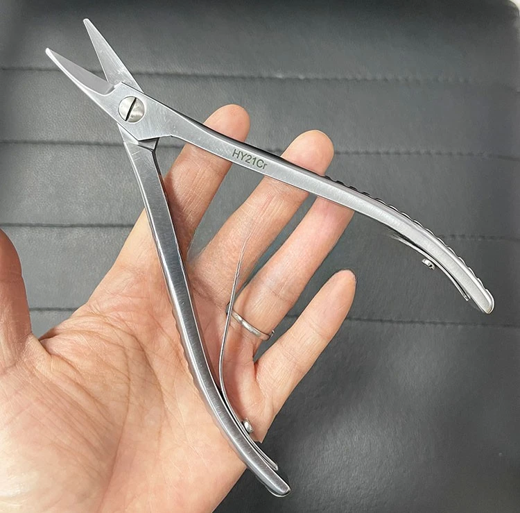 Orthopedic instruments Medical wire scissors Skull titanium mesh scissors Kirschner wire scissors Light and sharp