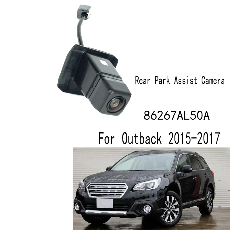 1 Pack Rear Hatch Back Up Camera Rear Park Assist Camera New Black For Subaru Outback 2015-2017 86267AL50A