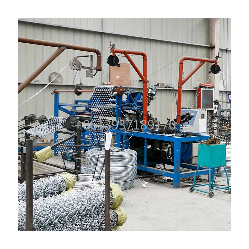 Fully Automatic Weaving Wire Mesh Chain Link Fence Making Machine on Sale Wholesale