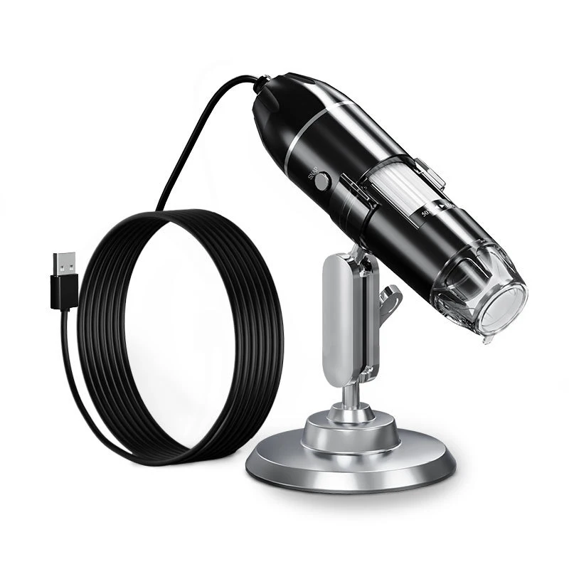 1600X 1000X 500X Digital Microscope Camera Type C USB Portable Electronic Microscope For Soldering Magnifier Cell Phone Repairs