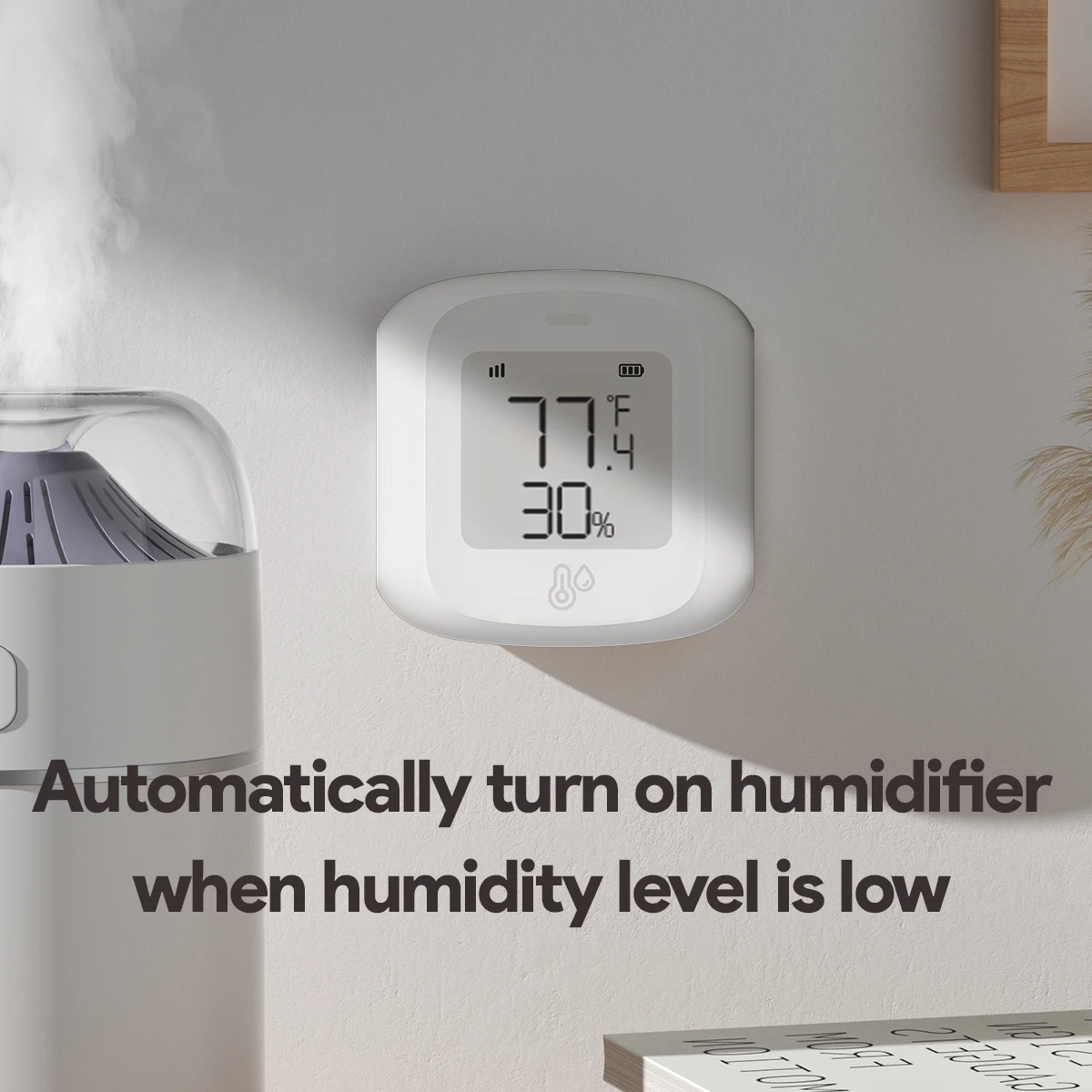 

Датчик температуры и влажности Tuya ZigBee/WIFI, светодиодный экран, связь для умного дома, термогигрометр, голосовое управление Google Home Alexa