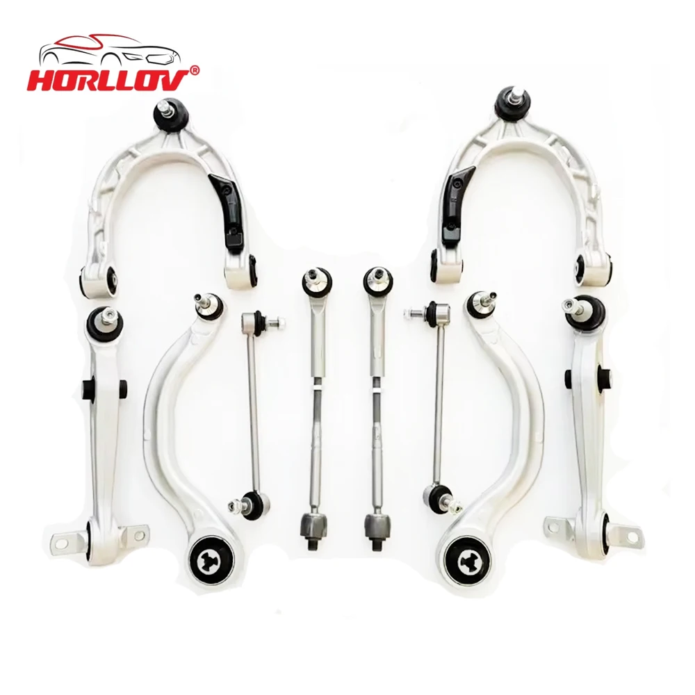 

12PCS High Quality Auto Parts Kit Tie Rod End Ball Joint Control Arm Kit for Tesla Model3 OE 1044326-00-G-A 1044321-00-G