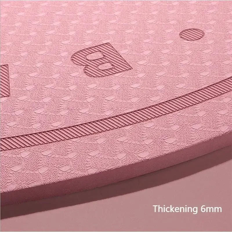 مكافحة الضوضاء القفز حبل حصيرة ممارسة امتصاص الصدمات اليوغا حصيرة عالية الكثافة مجلس في الهواء الطلق رياضة الرياضة TPE تخطي حصيرة للياقة البدنية