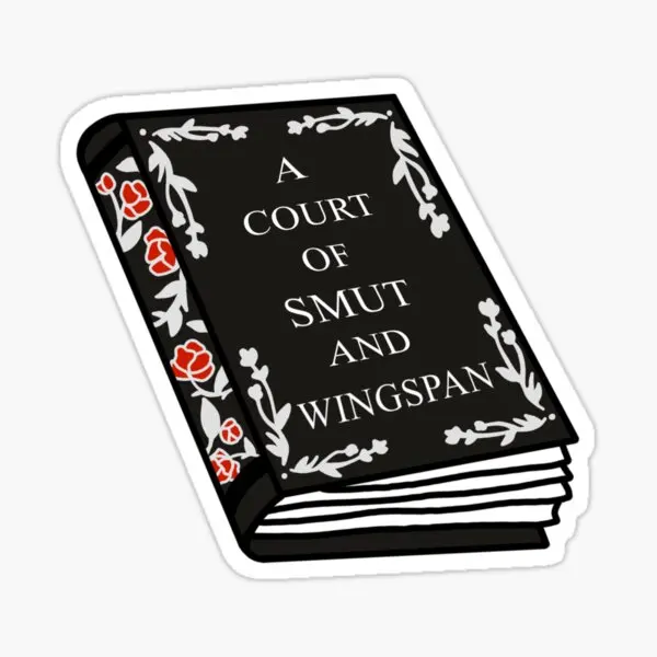 A Court Of Smut And Wingspan Acotar  10PCS Stickers for Print Laptop Cute Window Car Cartoon Decor  Luggage Water Bottles Art