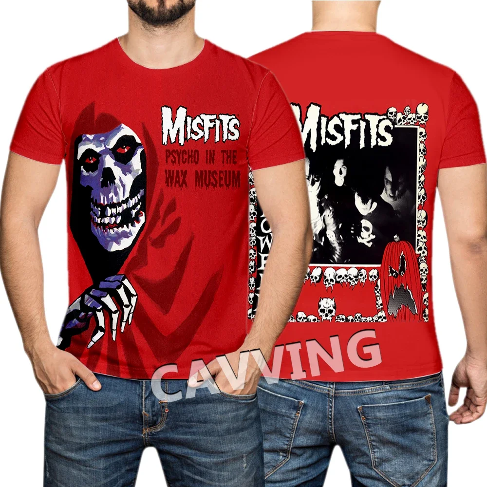 

Summer Rock Band 3D Printed Short-sleeved Street Men's and Women's Fashion Short-sleeved Men's Loose, Breathable and Sweat-absor