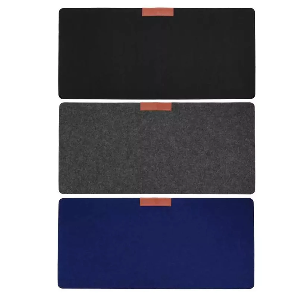 

Office Laptop Table Desk Mat for Gamer Non-slip 700*330mm Felt Mouse Pad Computer Desk Mat Wool Desk Mat Large Mouse Pad