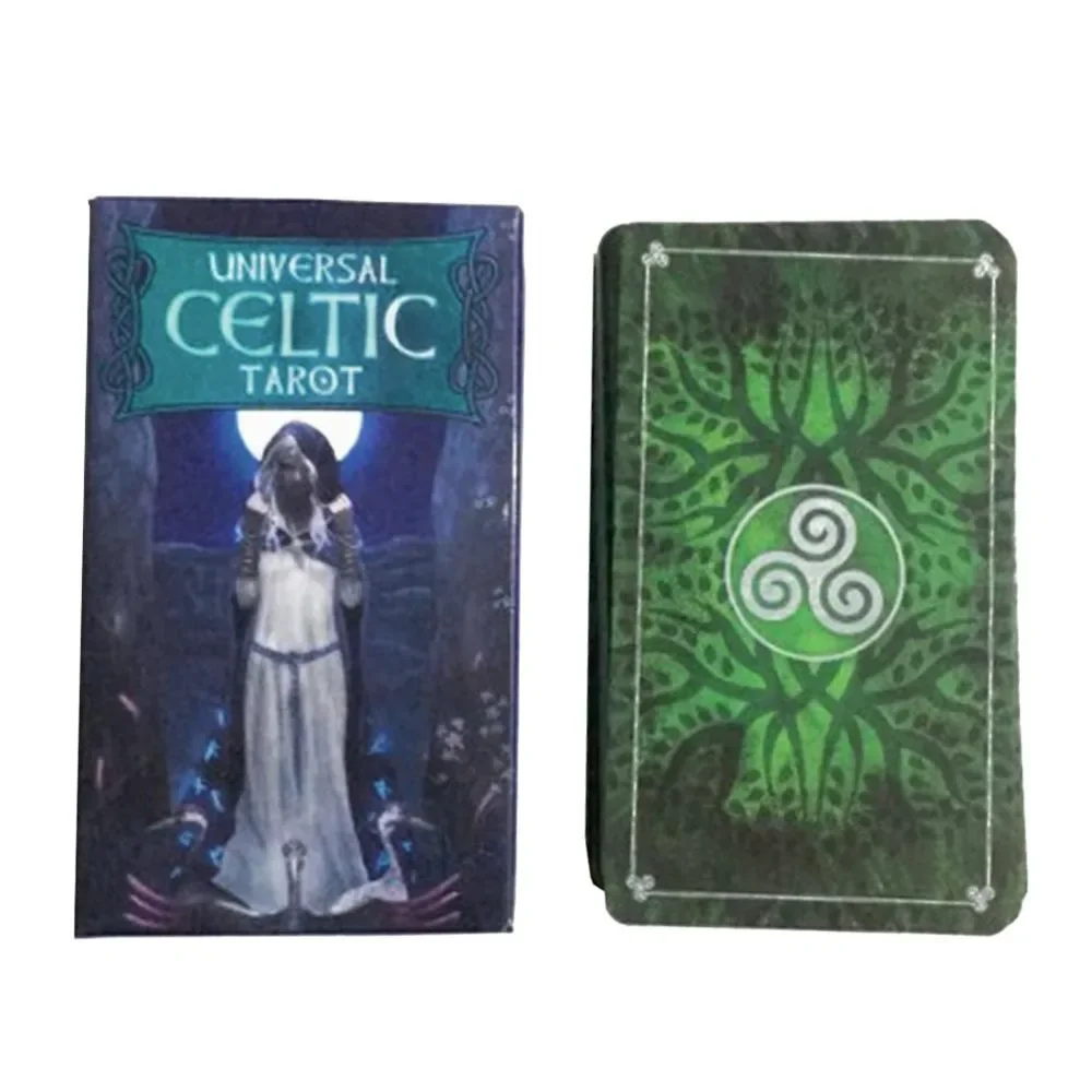 Universal Celtic Tarot Deck card A 78 Tarot Cards English Board Deck Games Oracle For Fate Divination Party family tarot deck