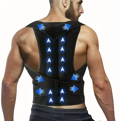 2 Pieces Achieve Upright Posture with IYDoaMea's Adjustable, Breathable Polyester Posture Corrector - Universal Fit for Pain Rel