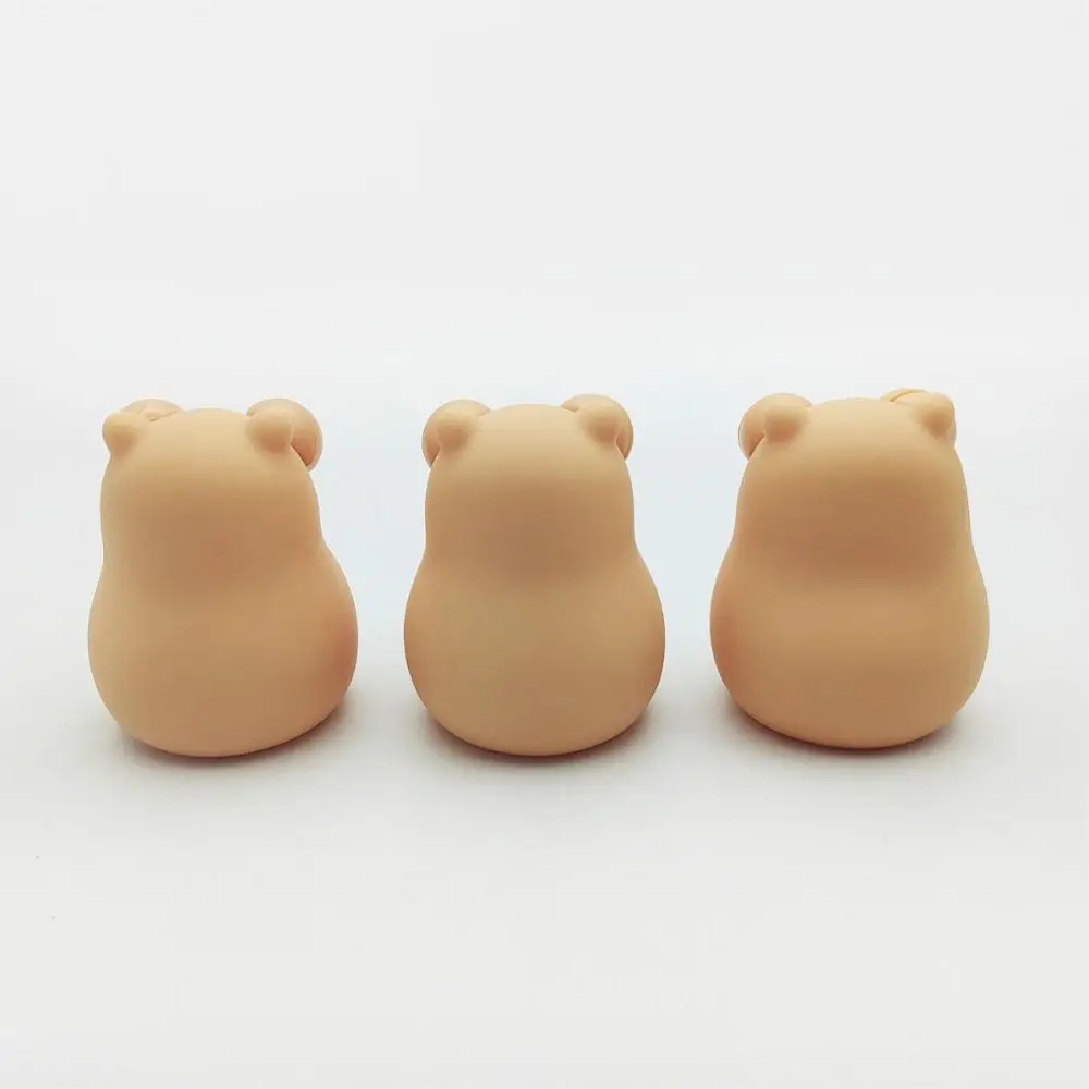 Vinyl Capybara Shape Squeeze Toys Blow Bubble Pinch Kneading Squeeze Sensory Toys Comfortable Novelty Cartoon Capybara Knead Toy