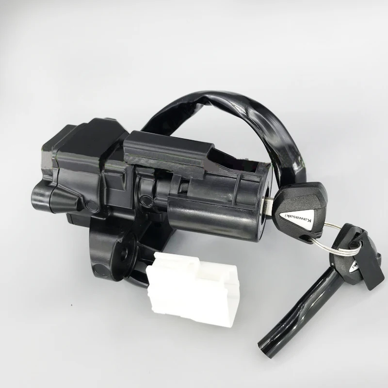 Motorcycle Ignition Switch Fuel Gas Tank Cover Lock Set For KAWASAKI Ninja400 Z400