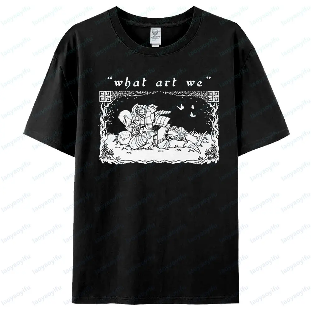 

Футболка What Art We The Middle Ages ЛГБТ-гей Забавная массивная рубашка Old Enemy Футболка Креативная футболка для геев и любви Мужские женские повседневные топы