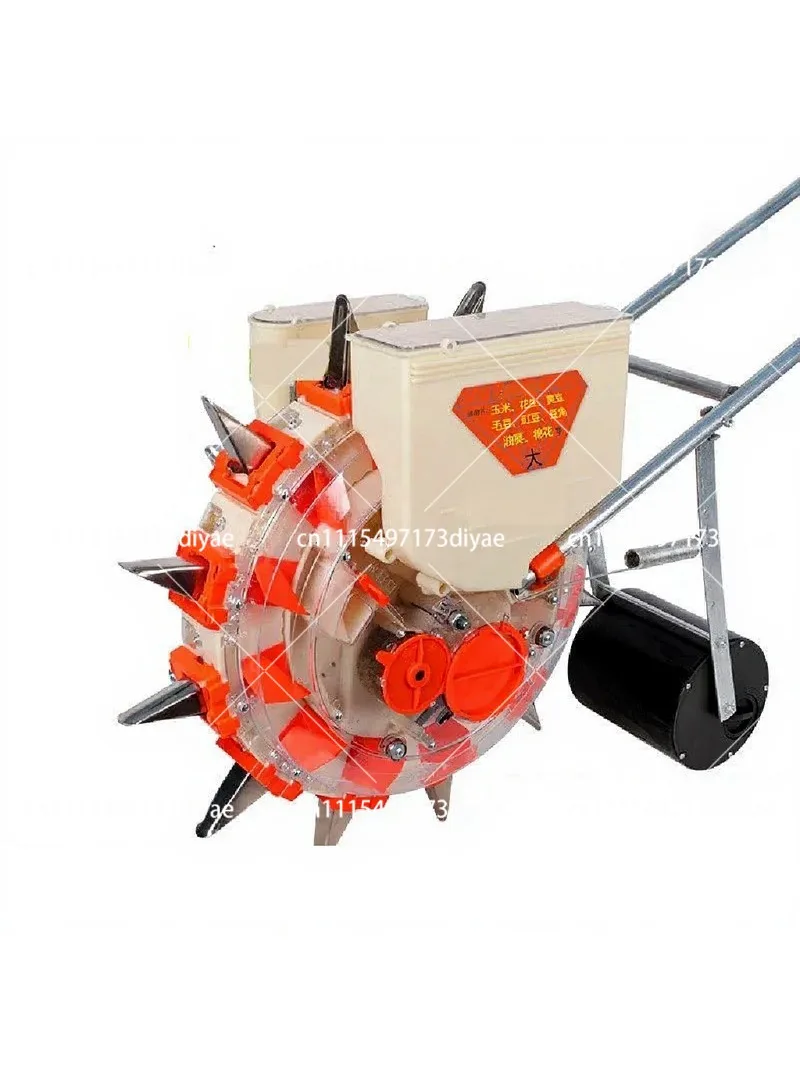 Drum Corn Seeder for Corn Peanut Soybean Vegetable Sowing, Fully Automatic Small Seeder Planter