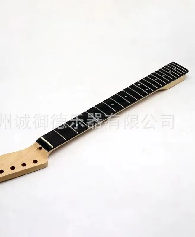 

Natural Wood Bright Electric Guitar Neck Handle DIY Modification Accessory Grade 22 frets