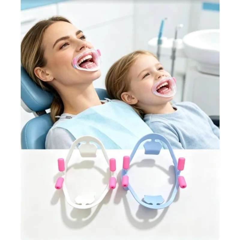 Dental Materials 3D Mouth Opener Occlusal Support Mouth Support Size Optional Dental Examination Mouth Opening Fixed Pad Oral