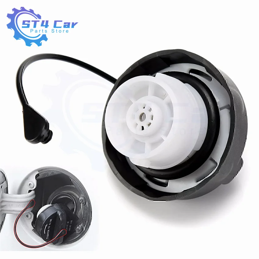 52030377AB Fuel Tank Gas Cap Filler WithTether For RAM 1500 For Dodge Journey 2009-2018 52030377AA 5278632AG