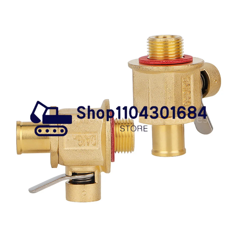 For Hitach Kobelcoi Komatsu Daewoo Excavator Parts Automobile Engine Oil Pan Drain Valve Switch Excavator Parts