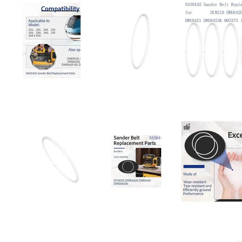 aneis-silicone-n430442-pecas-reposicao-da-correia-da-lixadeira-para-modelos-selecionados-ferramentas-eletricas