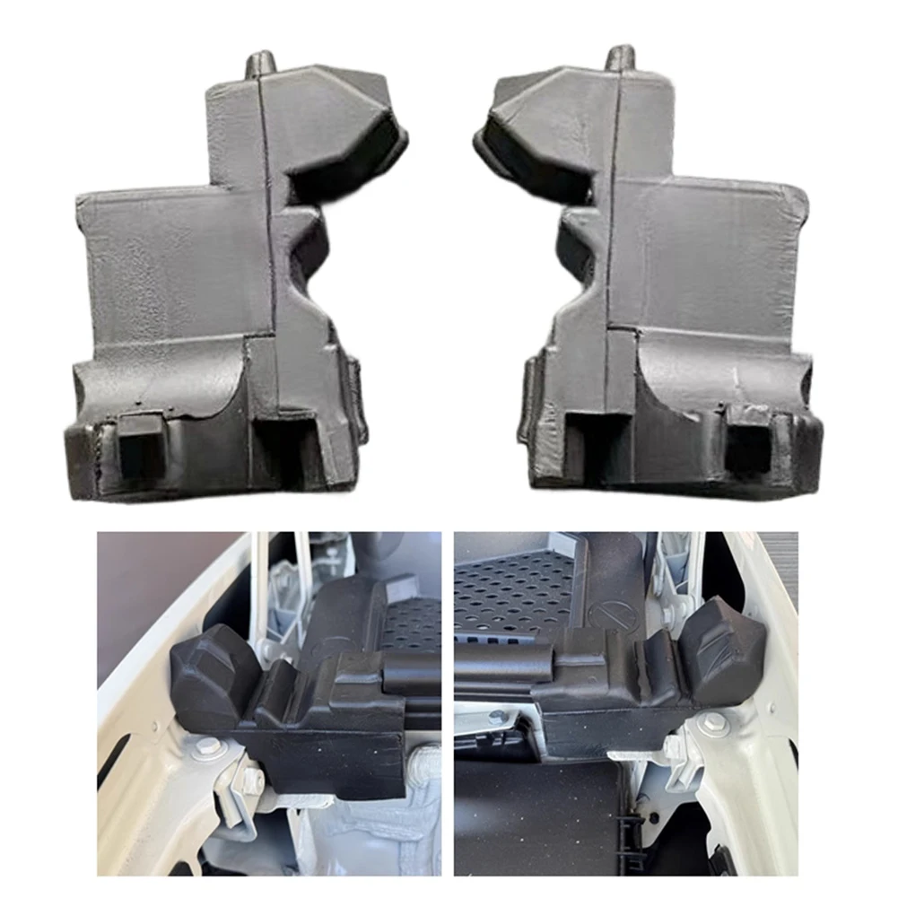 Foam Hood Drain Baffle Car Hood Water Baffle Car Stowing Tidying Pressure Resistant Heat Resistant 2-piece Set