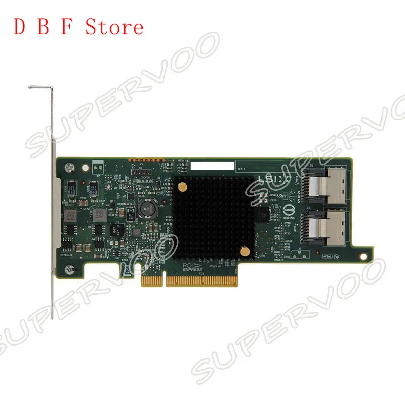 

9207-8i 6GB 8 PORT SFF-8087 PCIE 3.0 SAS2308 Controller Card - BULK