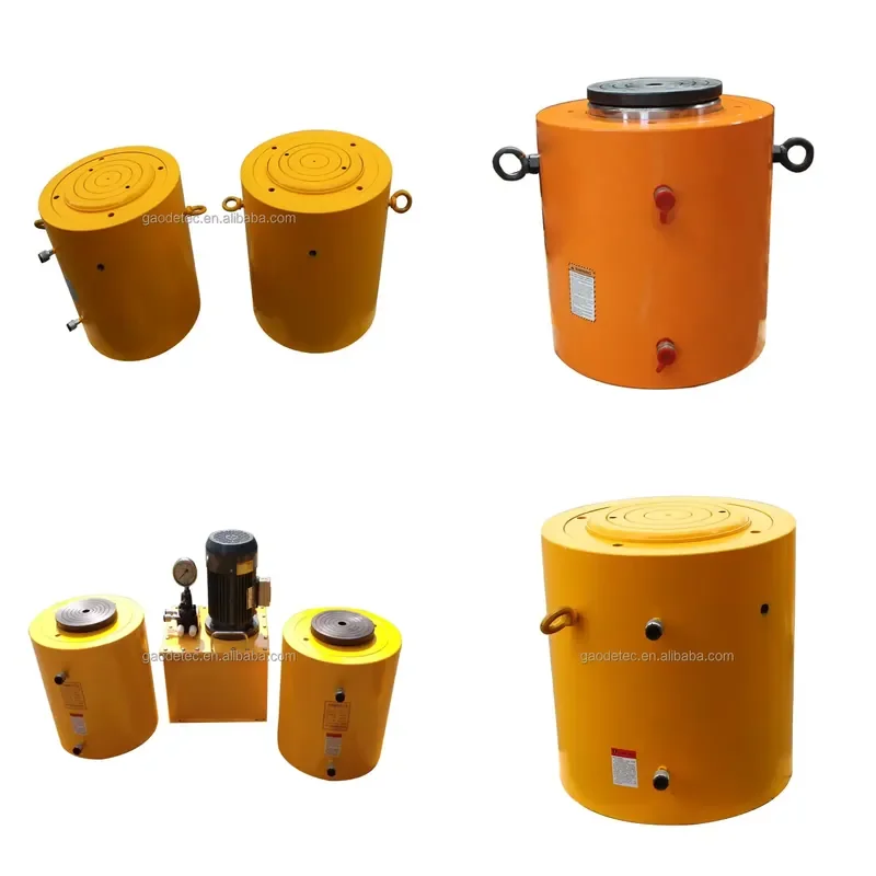 500 Ton Lifting Pushing Pulling Purpose Hydraulic Jack Cylinder