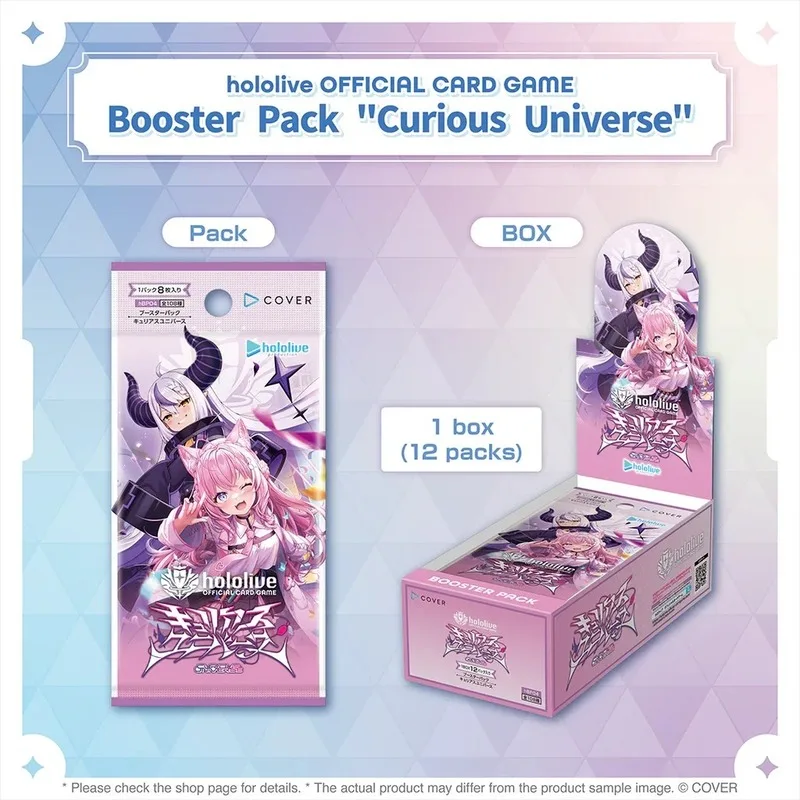 

Original Stock Hololive Tcg Cards Hbp05 Curious Universe Japanese Booster Box Display Collectible Cards Birthday Gift