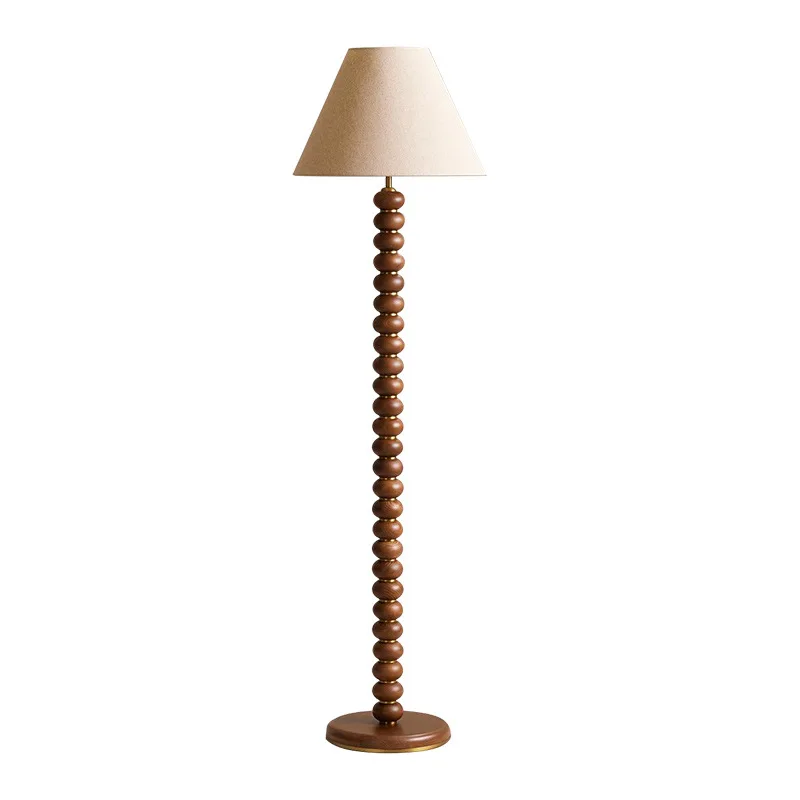 

Medieval floor lamp, wabi-sabi wind ambient lamp next to the sofa in the living room, American style