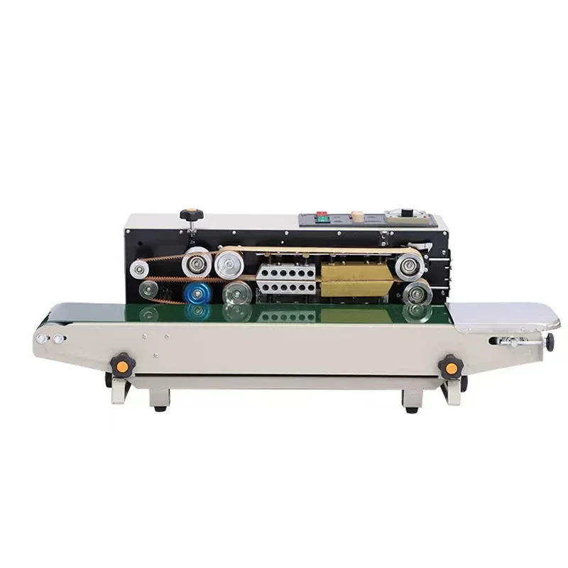 

Stainless Steel Continuous Sealing Machine for Cans Barrels Bottles Bags Cases Cartons Papers Films Glasses Plastic