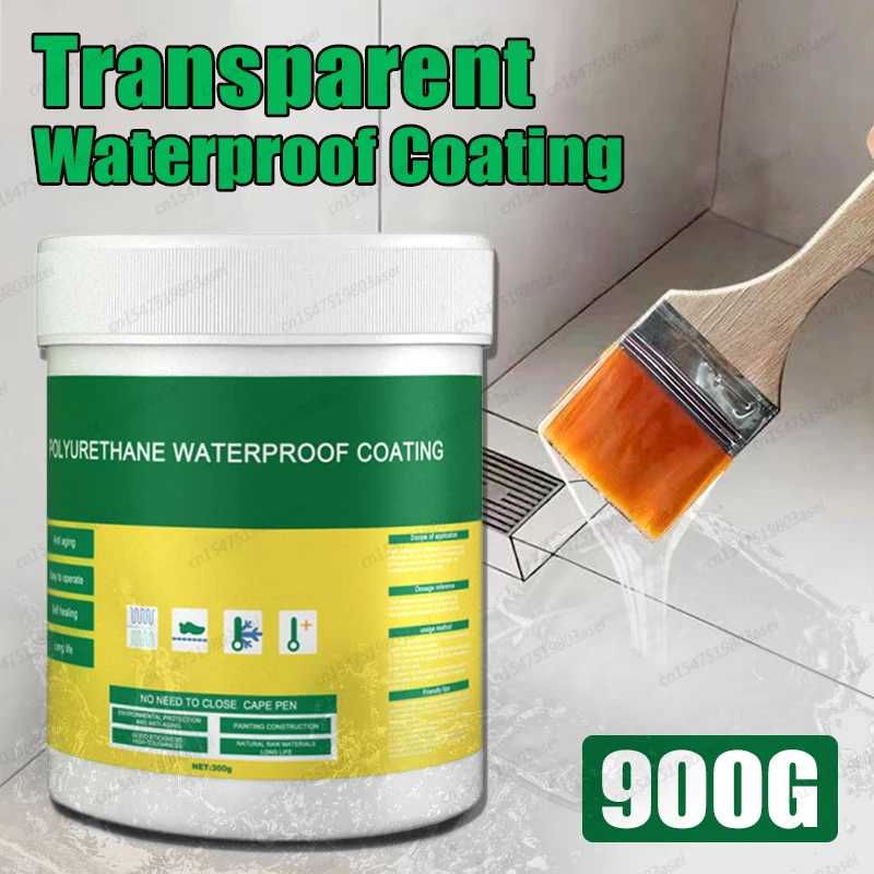 Invisible Waterproof Coating Sealant Agent Transparent Sealing Coating Strong Insulating Sealant Clear Sealant Repair Tools 900G