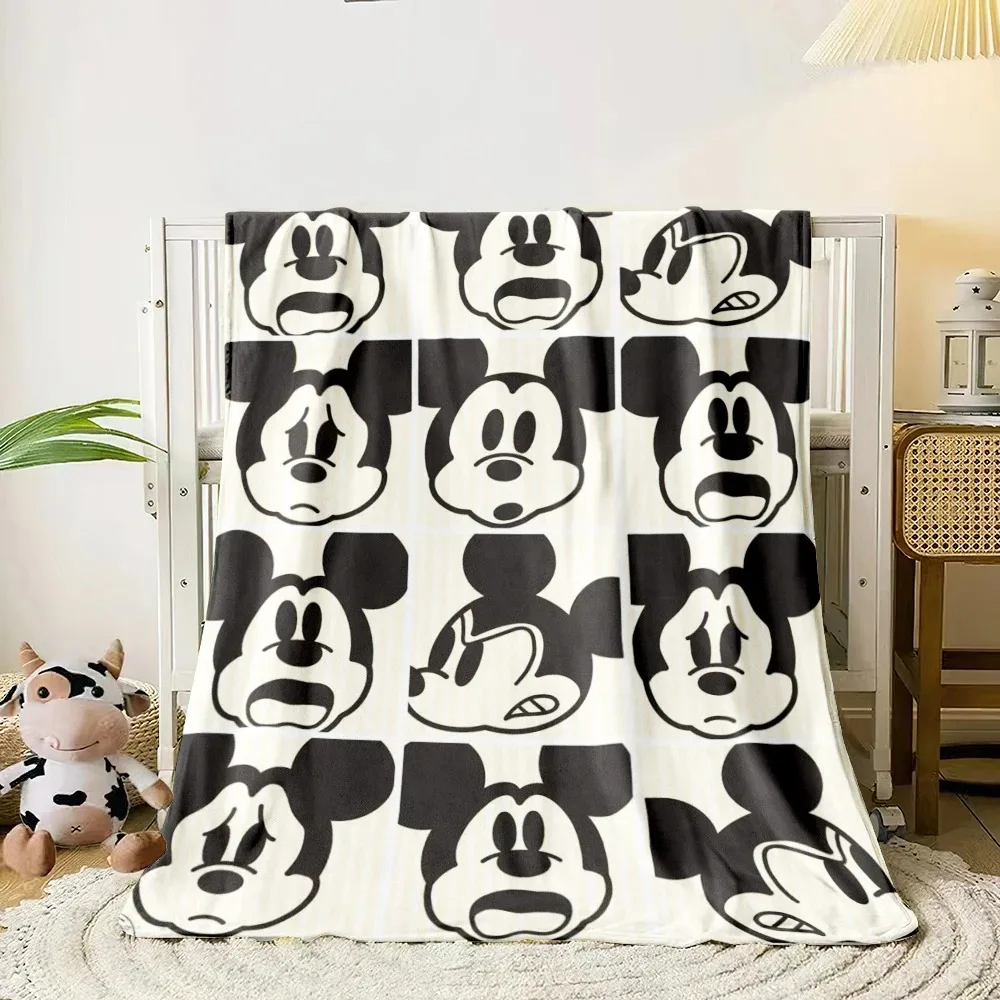 

Mickey Mouse Blanket, Disney Cartoon Cute Blanket Flannel, Home Sofa Bed Room Bedroom Blanket, Boy Girl Blanket Gift, Blanket