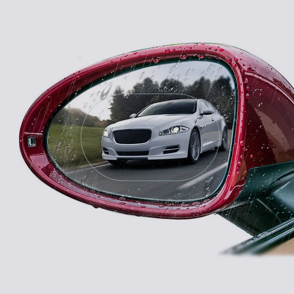 5 Pairs Car Rear View Film Rainproof Rearview Mirror Side Protector Waterproof Anti Fog Films Cars