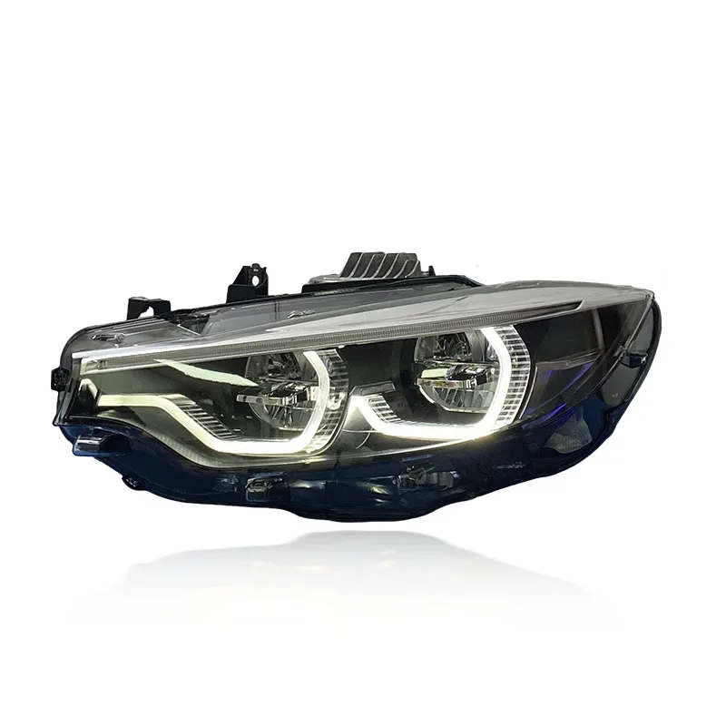 Exclusive Design For BMW 4Series F32 F82 Dual Color Headlight Assembly 13-20 New Yellow White LED Daytime Running Lights