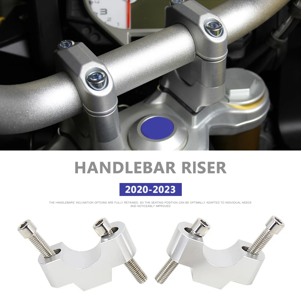 

Handlebar Riser HandleBars Mount Clamp Extend Adapter Handle Bar Riser Clamp Extend For BMW S1000XR S 1000 XR S1000 XR 2023 2022